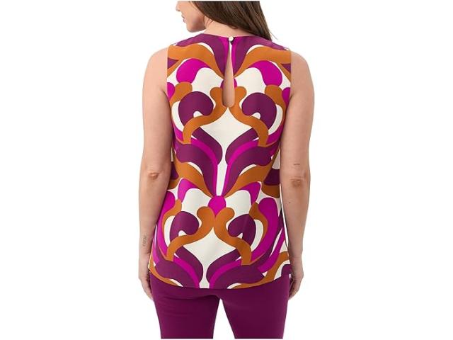 (取寄) トリーナターク レディース ハルト トップ Trina Turk women Haruto Top Multi 12