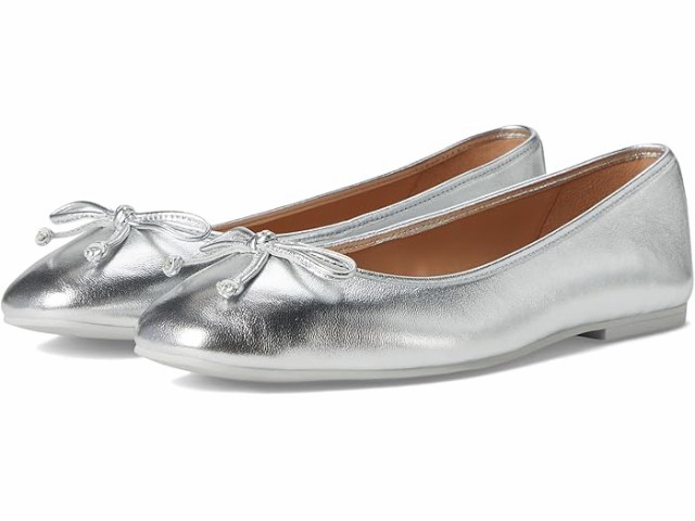 (取寄) コールハーン レディース ヤラ ソフト バレエ Cole Haan women Cole Haan Yara Soft Ballet Silver Leather/Silver Studsの通販は