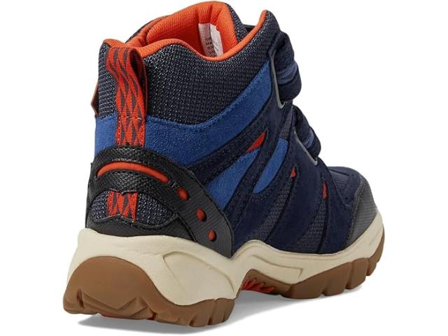 (取寄) キッズ ノー レース トレイル モデル ハイカー ウォータープルーフ L.L.Bean Kids kids No Lace Trail Model Hiker Waterproof Navy