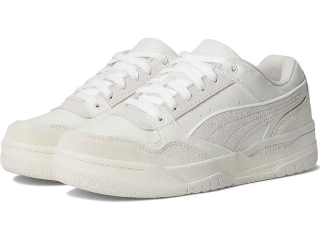 (取寄) プーマ メンズ リバウンド レトロ スニーカー PUMA men Rebound Retro Sneakers Warm White/Vapor Gray/Puma White