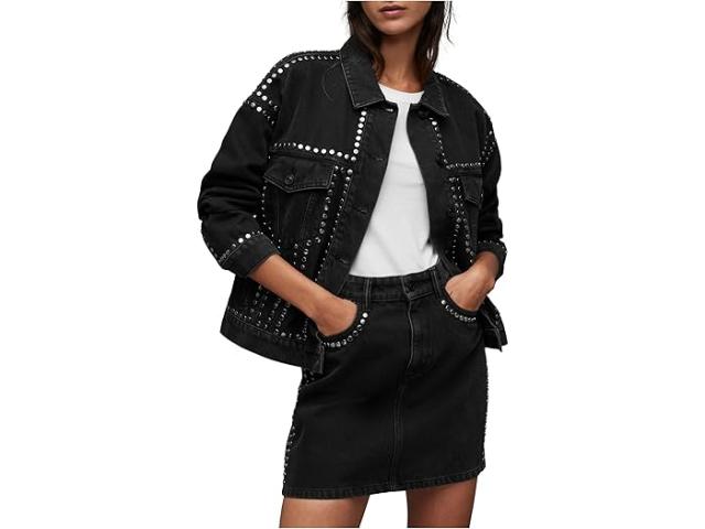 スタッズ付きレザージャケット スタッズジャケット ALLSAINTS レザージャケット | オールセインツ