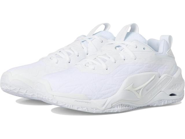(取寄) ミズノ ウェーブ ステルス ネオ 2 Mizuno Wave Stealth Neo 2  White