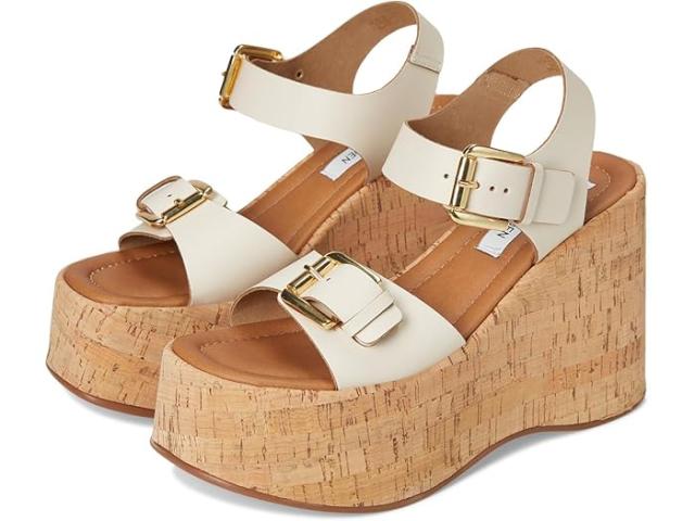 (取寄) スティーブマデン レディース リバー Steve Madden women  Bone Leather