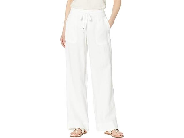 (取寄) ローレン ラルフローレン レディース リネン ワイド-レッグ パンツ LAUREN Ralph Lauren women LAUREN Ralph Lauren Linen Wide-Leg Pants Navy 取寄) ローレン ラルフローレン レディース リネン ワイド-レッグ