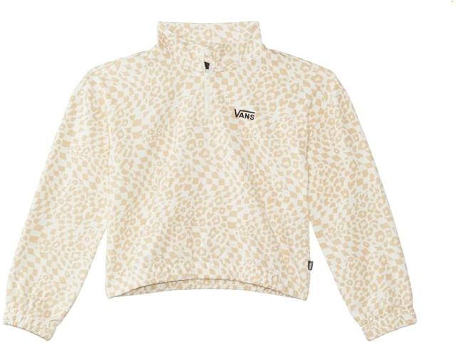 (取寄) バンズ キッズ ガールズ プリンテッド 1/2 ジップ モック プルオーバー (ビッグ キッズ) Vans Kids girls Vans Kids Printed 1/2 Zip Mock Pullover (Big Kids) Mojave Desertの通販は