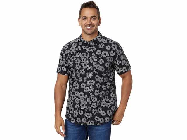 (取寄) ルーカ メンズ ザットゥル ドゥ プリント ショート スリーブ ウーブン RVCA men RVCA That'll Do Print Short Sleeve Woven Rvca Black Floralの通販は