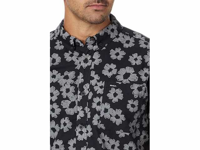 (取寄) ルーカ メンズ ザットゥル ドゥ プリント ショート スリーブ ウーブン RVCA men RVCA That'll Do Print Short Sleeve Woven Rvca Black Floralの通販は