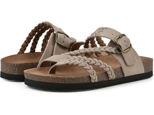(取寄) ホワイトマウンテン レディース ヘイリー White Mountain women Hayleigh Sandal Wood/Suede