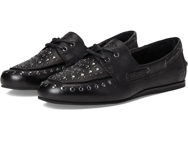 (取寄) ラッキーブランド レディース スタデッド ローファー Lucky Brand women Timini Studded Loafer Black