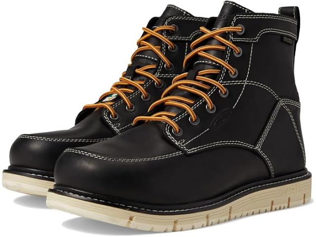 (取寄) キーン ユーティリティ メンズ CSA サン ジョゼ 6 Wp KEEN Utility men KEEN Utility CSA San Jose 6" WP Black/Off-Whiteの通販は