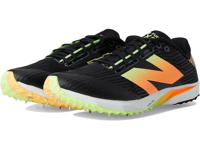(取寄) ニューバランス フューエルセル XC7 v5 New Balance FuelCell XC7 v5 Black/Bleached Lime Glo 2の通販は