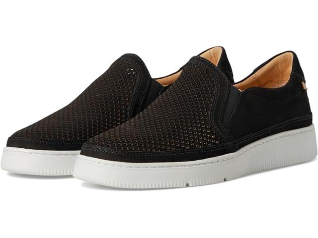 (取寄) サミュエル ハバード レディース フェザーライト ラグナ スリッポン Samuel Hubbard women Featherlight Laguna Slip-On Black Nubuck