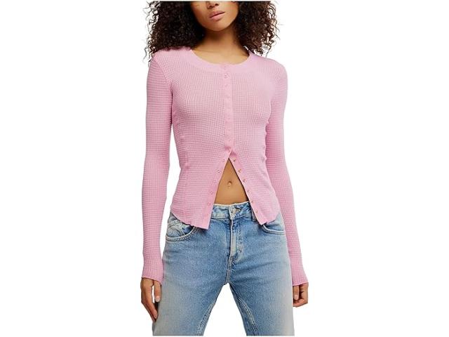 (取寄) フリーピープル レディース ゴーイング プレイシズ カルディ Free People women Going Places Cardi Orchid Smoke