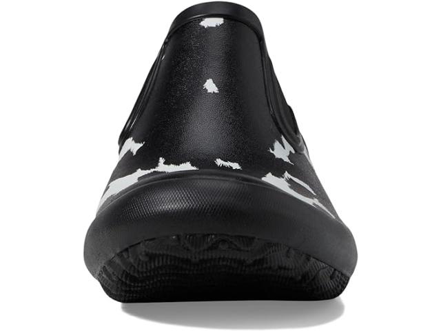 (取寄) ボグス レディース パッチ スリッポン - カウ Bogs women Patch Slip-On - Cow Black/White 取寄) ボグス レディース パッチ スリッポン - カウ Bogs women Patch