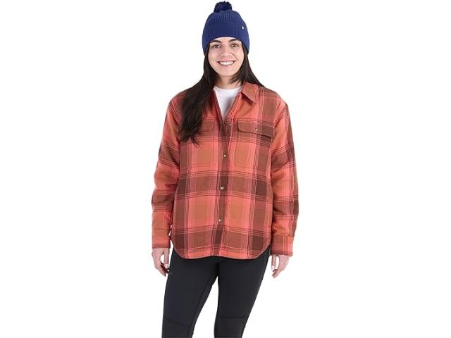 (取寄) マーモット レディース リッジフィールド シェルパ フランネル ジャケット Marmot women Marmot Ridgefield Sherpa Flannel Jacket Grapefruit/Chocolateの通販は