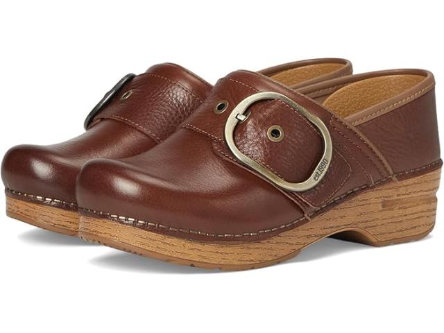 (取寄) ダンスコ レディース ピアソン Dansko women Pearson Brown Waxy Milled