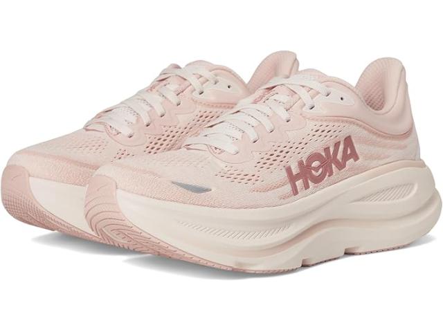 (取寄) ホカオネオネ レディース ボンダイ 9 Hoka women Bondi 9 Rose Latte/Rose Cream