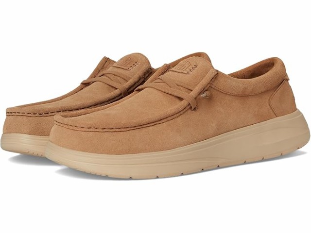 (取寄) ヘイ デュード メンズ ウォーリー コンファ スエード Hey Dude men Wally COMF Suede Tobacco Brown/Irish Creamの通販は