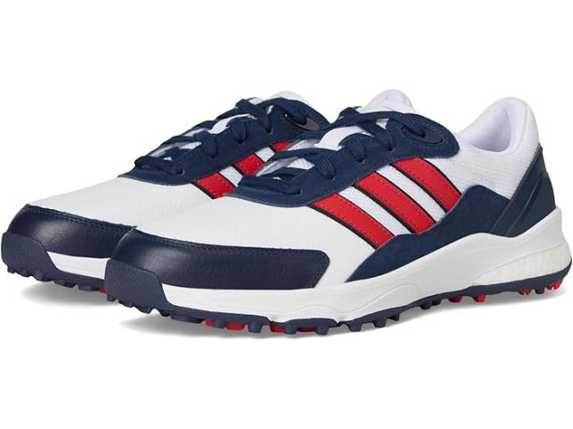 (取寄) アディダス ゴルフ メンズ Sw スパイクレス ゴルフ シューズ adidas Golf men SW 5540 Spikeless Golf Shoes Footwear White/Pure Ruby/Collegiate Navy
