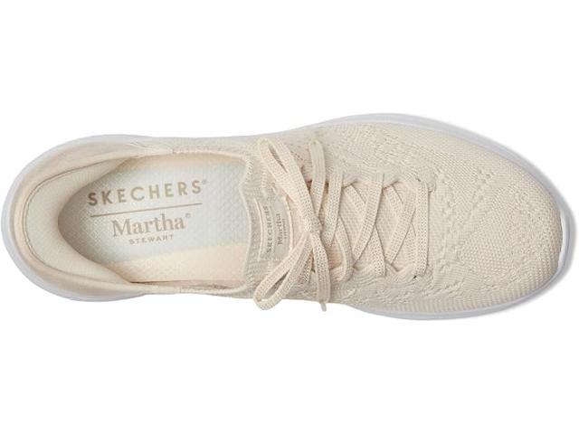 (取寄) スケッチャーズ レディース マーサ スチュワート - ウルトラ フレックス 3.0 -バック オン トラック - ハンズ フリー スリップ-インス SKECHERS women Martha Stewart - Ultra Flex 3.0 -Back On Track - HANDS FREE SLIP-INS Off-White