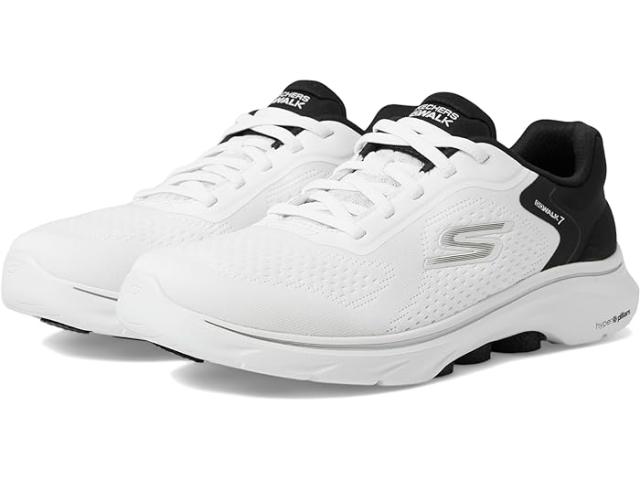 (取寄) スケッチャーズ パフォーマンス レディース ゴー ウォーク 7 - コズミック ウェーブ SKECHERS Performance women SKECHERS Performance Go Walk 7 - Cosmic Waves White/Black