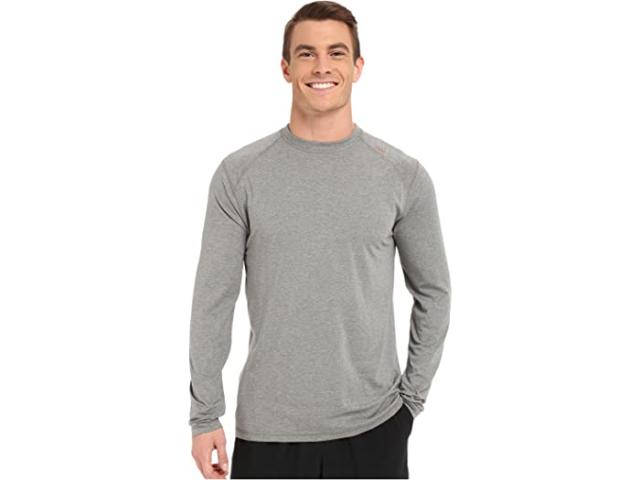 (取寄) TASC パフォーマンス メンズ カロルトン ロング スリーブ シャツ tasc Performance men  Carrollton Long Sleeve Shirt Heather Gray