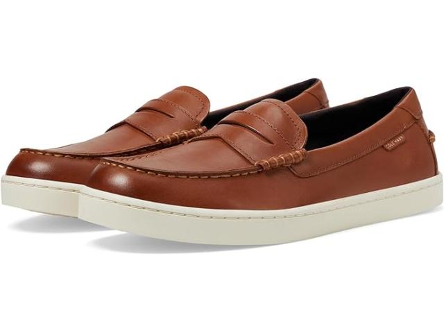 (取寄) コールハーン メンズ ピンチ ウィークエンダー ペニー テクスチャー Cole Haan men Pinch Weekender Penny Textured British Tan/Ivory