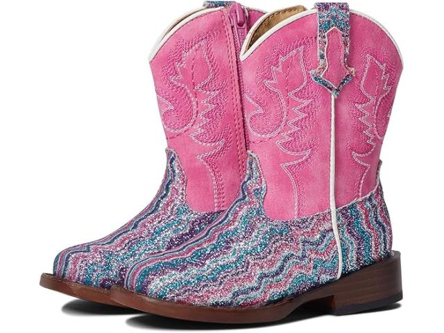 (取寄) ローパー キッズ ガールズ グリッター ウェーブ (トドラー) Roper Kids girls Roper Kids Glitter Waves (Toddler) Pinkの通販は 21,710円