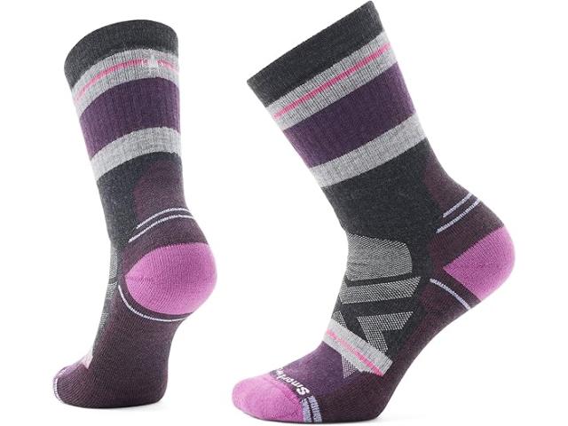 (取寄) スマートウール レディース ハイク フル クッション サターンスフィア クルー ソックス Smartwool women Smartwool Hike Full Cushion Saturnsphere Crew Socks Charcoal