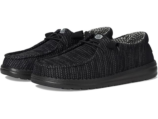 (取寄) ヘイ デュード レディース ウェンディ ストレッチ ソックス Hey Dude women Wendy Stretch Sox Black/Black