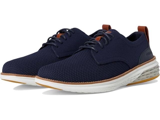 (取寄) コールハーン メンズ グランド ステッチライト プレーン トゥ オックスフォード Cole Haan men Grand Hurrion Stitchlite Plain Toe Oxfords Navy Blazer/Silver Birch/Ivory