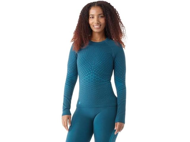 (取寄) スマートウール レディース イントラニット アクティブ ベース レイヤー ロング スリーブ Smartwool women Smartwool Intraknit Active Base Layer Long Sleeve Twilight Blue/Pool Blueの通販は 26,205円