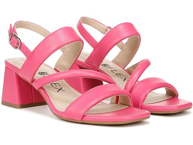 (取寄) ライフストライド レディース セリア スリングバック ストラップ ドレス サンダル LifeStride women Celia Slingback Strappy Dress Sandals French Pink
