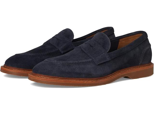 (取寄) アレンエドモンズ メンズ ランド バース シューズ Allen Edmonds men Rand Verse Loafer/Moc Shoes Navy Suede