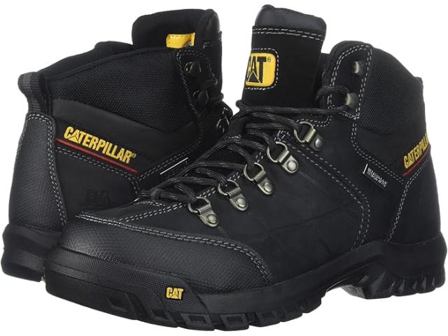 (取寄) キャタピラー メンズ スレッショルド ウォータープルーフ ソフト トゥ Caterpillar men Caterpillar Threshold Waterproof Soft Toe Black