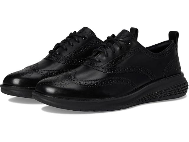 (取寄) コールハーン メンズ オリジナル グランド エナジー ウィーブ ウイング ティップ オックスフォード Cole Haan men Original Grand Energy Weave Wing Tip Oxford Black/Black/Black