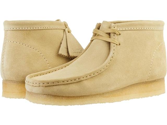(取寄) クラークス メンズ ワラビー ブーツ Clarks men Wallabee Boot Maple Suede