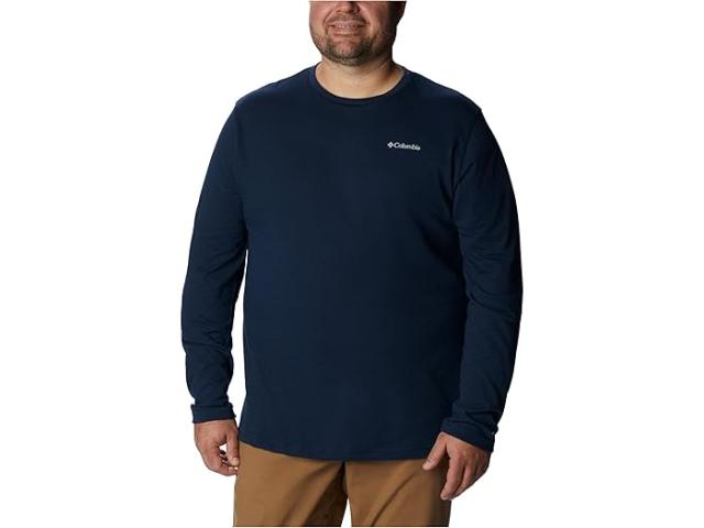 (取寄) コロンビア メンズ ビッグ アンド トール シスルタウン ヒルズ ロング スリーブ クルー Columbia men Big & Tall Thistletown Hills Long Sleeve Crew Collegiate Navy Heather