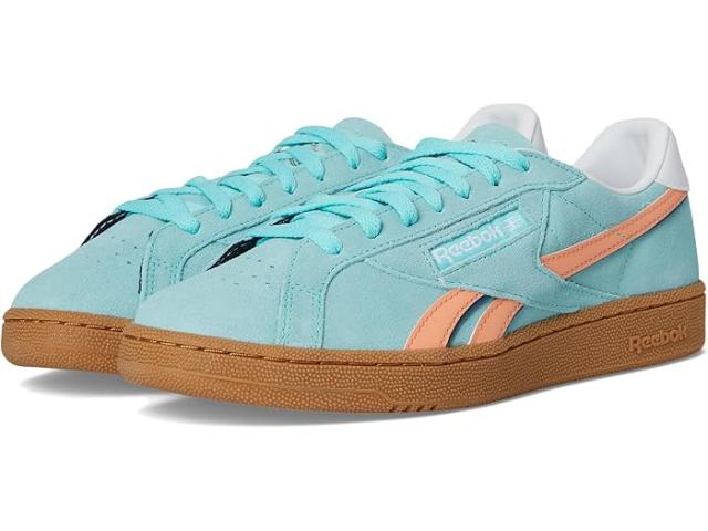 (取寄) リーボック ライフスタイル クラブ シー グラウンズ UK Reebok Lifestyle Club C Grounds UK AI Aqua/Sunkissed Orange/Gum