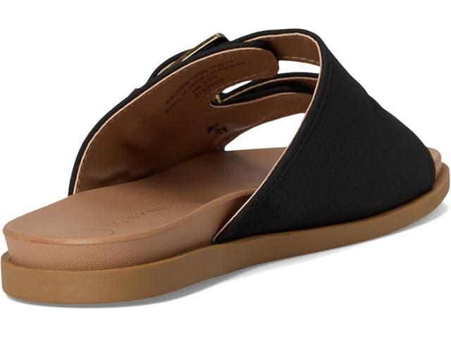 (取寄) ケイトスペード レディース フローリッシュ キャンバス フラッツ サンダル Kate Spade New York women Flourish Canvas Flat Sandal Black 取寄) ケイトスペード レディース フローリッシュ キャンバス フラッツ