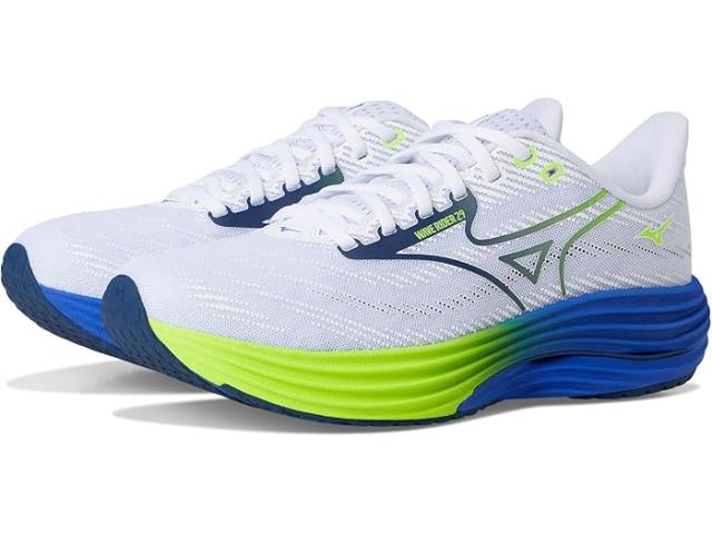 (取寄) ミズノ メンズ ウェーブ ライダー 29 Mizuno men Wave Rider 29 White/Estate Blue