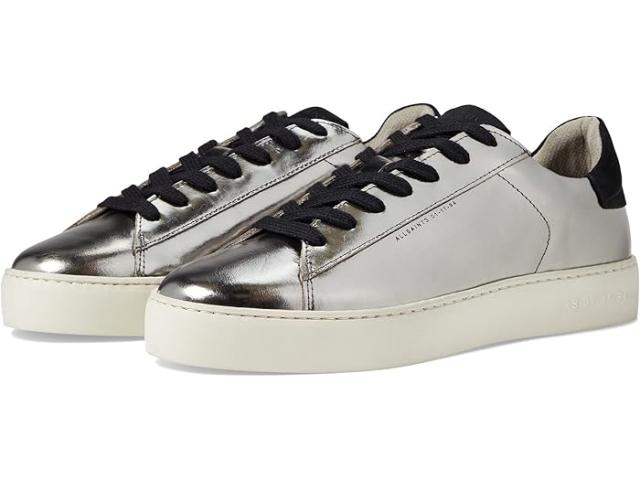 (取寄) オールセインツ レディース シャナ メタリック スニーカー AllSaints women Shana Metallic Sneaker Silverの通販は
