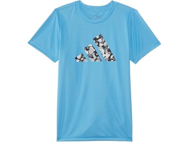 (取寄) アディダス キッズ ボーイズ ペブル カモ ロゴ Ss ティー(トドラー/リトル キッド) adidas Kids boys Pebble Camo Logo SS Tee(Toddler/Little Kid) Blueの通販は 5,823円