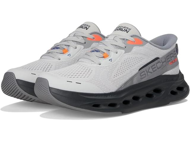 (取寄) スケッチャーズ メンズ ハンズ フリー スリップインズ マックス クッショニニグ グライド-ステップ - スニーカー SKECHERS men Hands Free Slip-ins Max Cushioning Glide-Step - Advert Sneaker Gray/Black