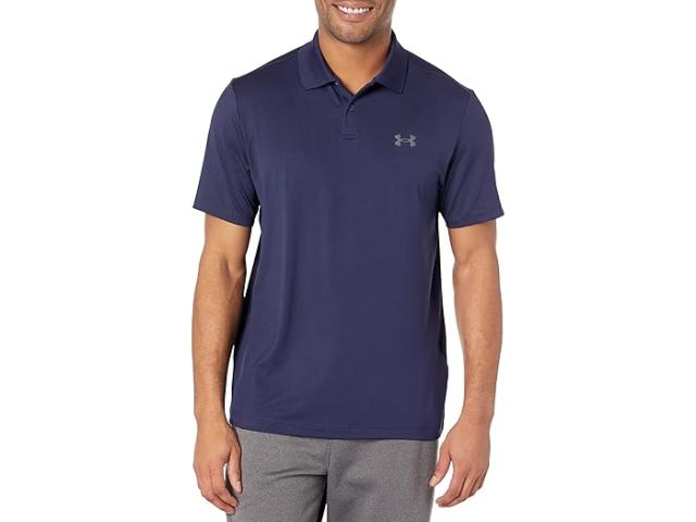 (取寄) アンダーアーマー ゴルフ メンズ パフォーマンス 3.0 ポロ Under Armour Golf men Performance 3.0 Polo Midnight Navy/Pitch Gray