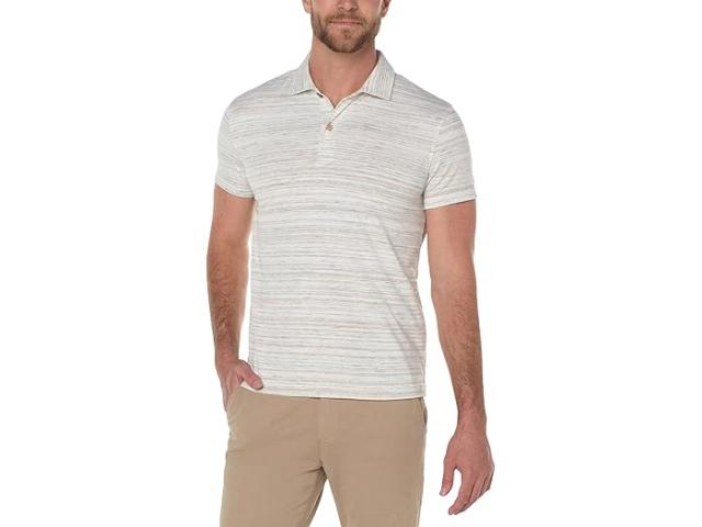 (取寄) リバプールロサンゼルス メンズ ショート スリーブ ヘンリー スペース ダイ ニット Liverpool Los Angeles men Short Sleeve Henley Space Dye Knit Cream Multiの通販は 11,650円