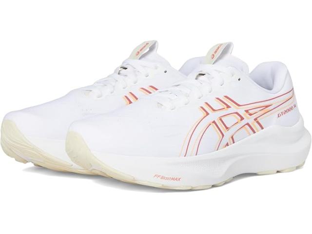(取寄) アシックス レディース GT-2000 14 ASICS women Gt-2000 14 White/Dark Pink Clay