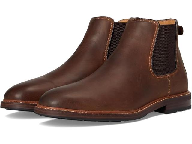 (取寄) フローシャイム メンズ アンセム プレーン トゥ ゴア ブーツ Florsheim men Anthem Plain Toe Gore Boots Brown Crazy Horse