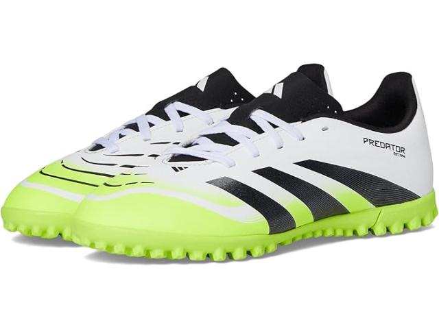 (取寄) アディダス キッズ クラブ プレデター ターフ クリーツ (リトル キッド/ビッグ キッド) adidas Kids Club Predator Turf Cleats (Little Kid/Big Kid) White/Black/Lucid Lemon