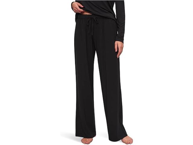 (取寄) エバージェイ レディース ジゼル エブリデイ ストレート レッグ パンツ Eberjey women Gisele Everyday Straight Leg Pants Black1